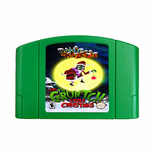 Banjo Kazooie How The Gruntch stole Christmas (N64)