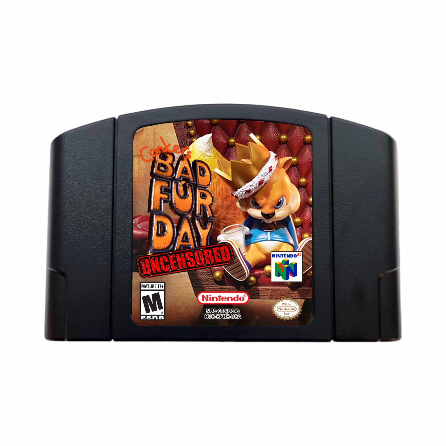 Conker's Bad Fur Day Uncensored (Nintendo 64 N64)