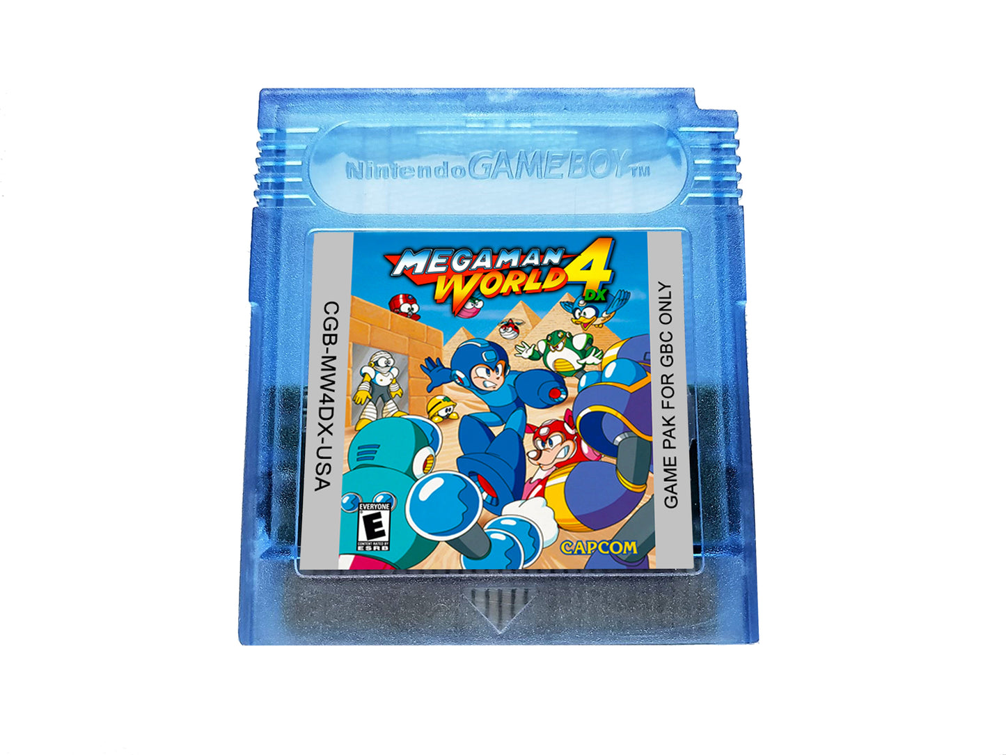 Mega Man World 4 DX (Gameboy Color GBC)
