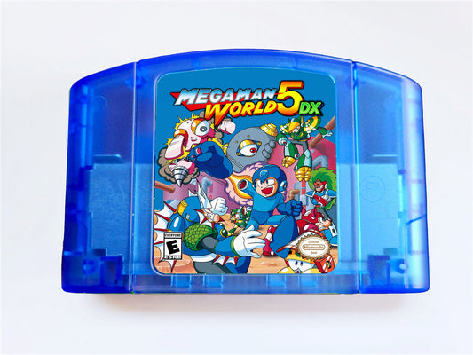 Mega Man World 5 DX (Nintendo 64 N64)