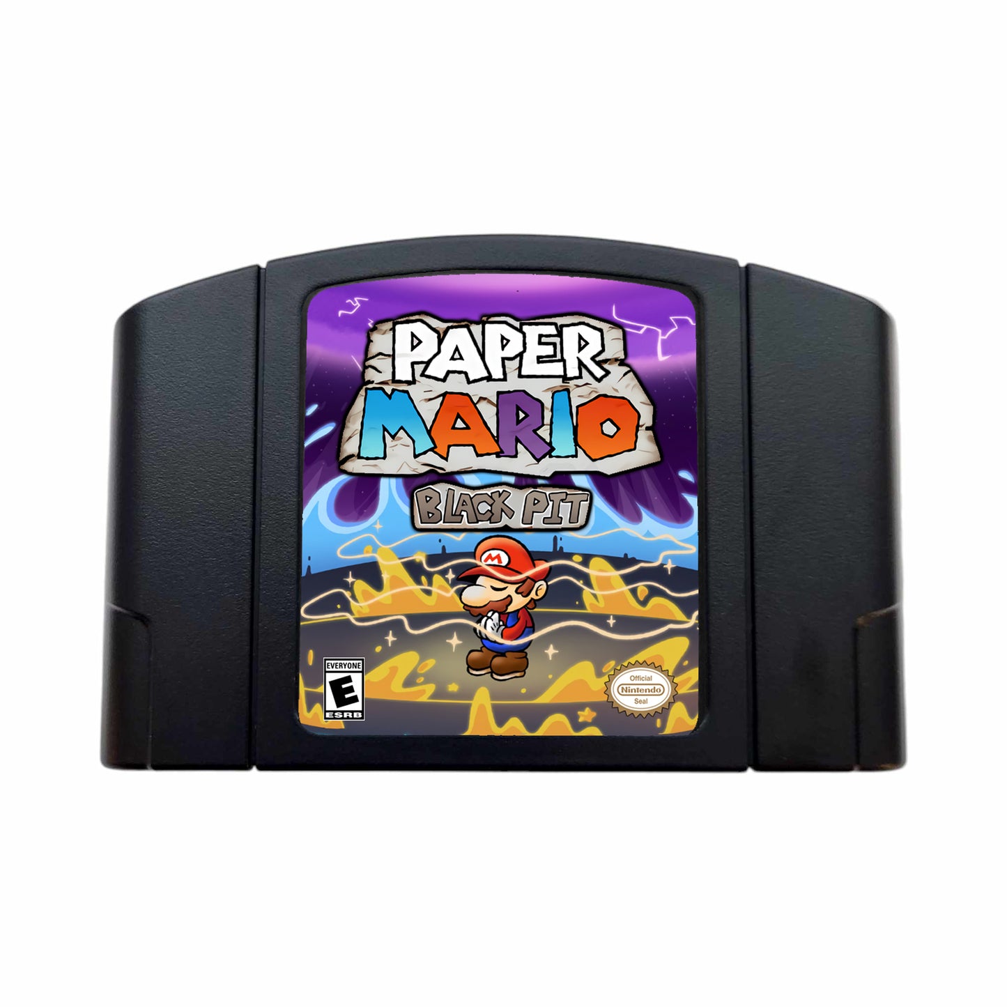 Paper Mario Black Pit (Nintendo 64 N64)