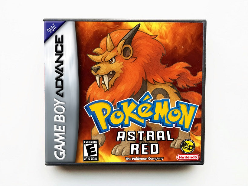 Pokemon Astral Red (Gameboy Advance GBA) Fire Red Hack – Retro