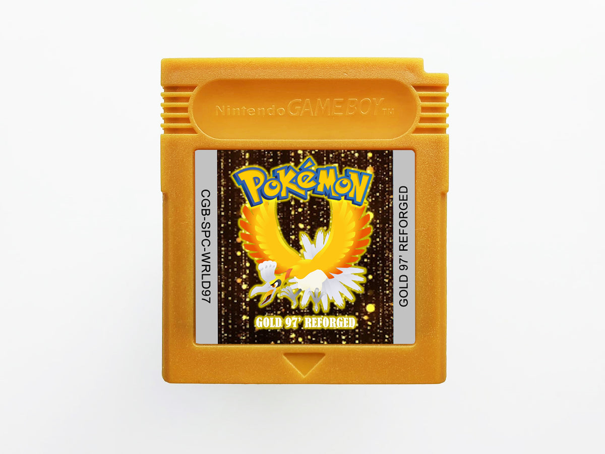 Pokemon Gold and Silver 97 Reforged (Gameboy Color GBC) – Retro