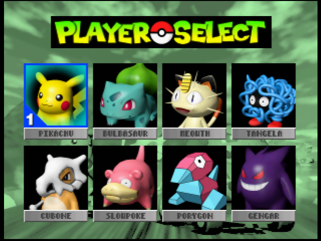 Pokemon Kart 64 (Nintendo N64)