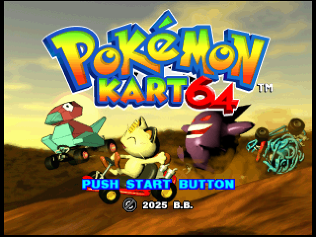Pokemon Kart 64 (Nintendo N64)