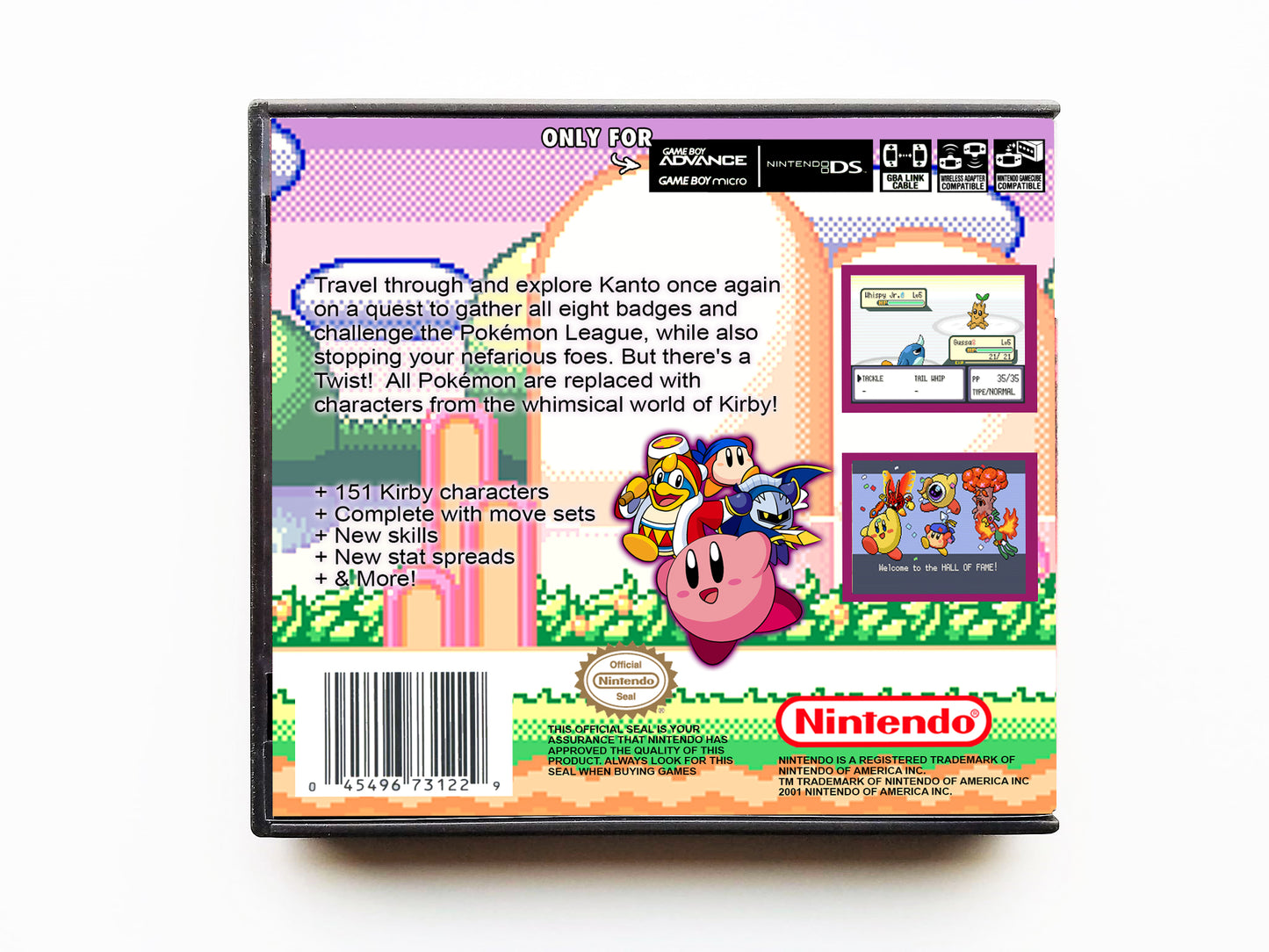 Pokemon Puffy Pink (Gameboy Advance GBA)