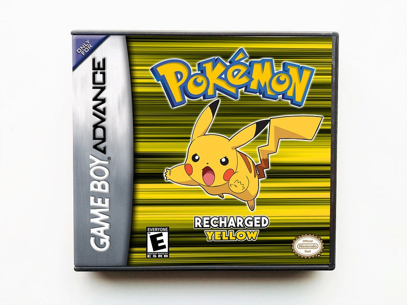 Yellow Pokemon Nintendo Gameboy Advance GBA System discount with Pokemon FireRed Game