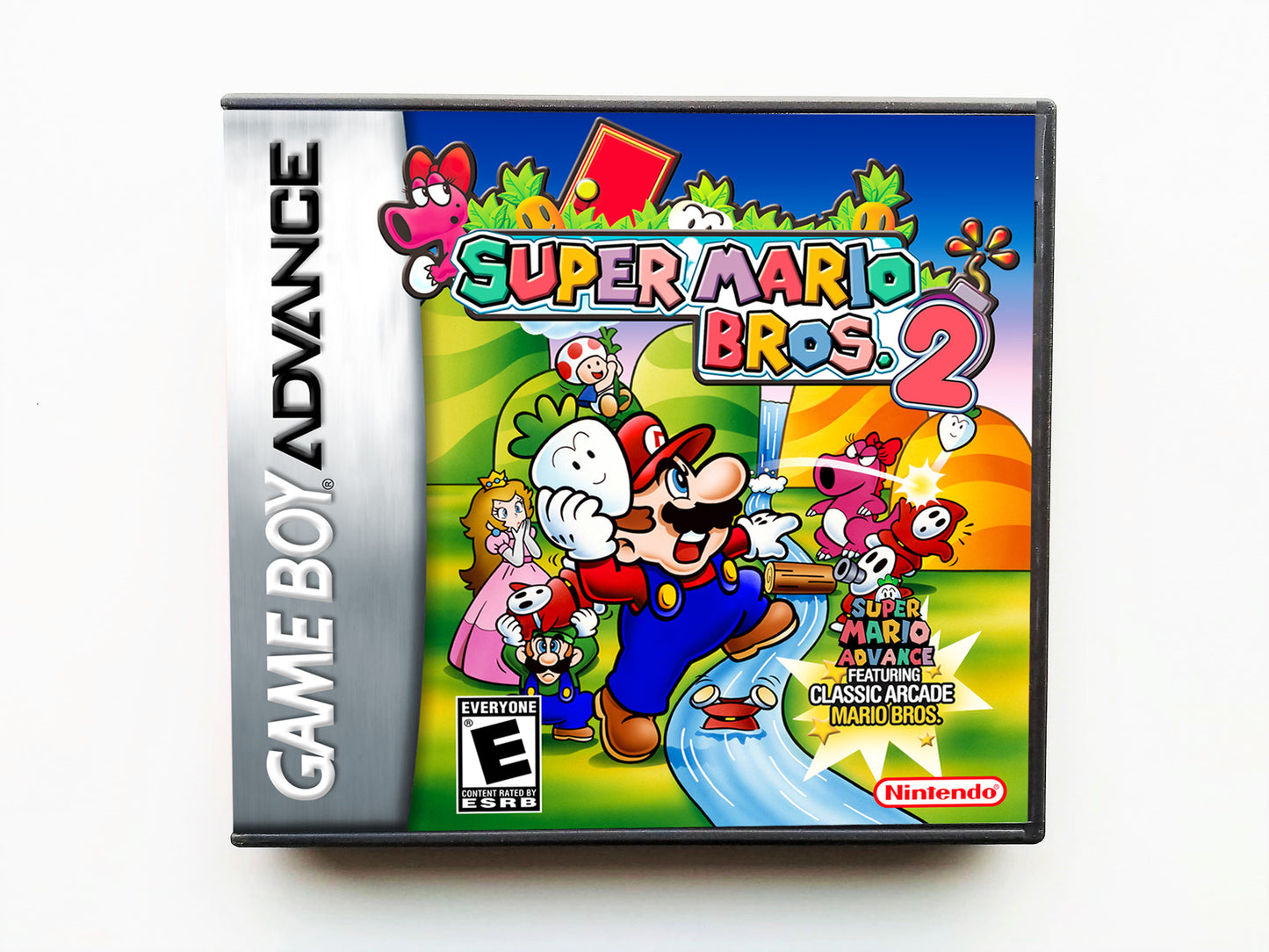 Super Mario Advance (Two Games in One - Gameboy Advance GBA)