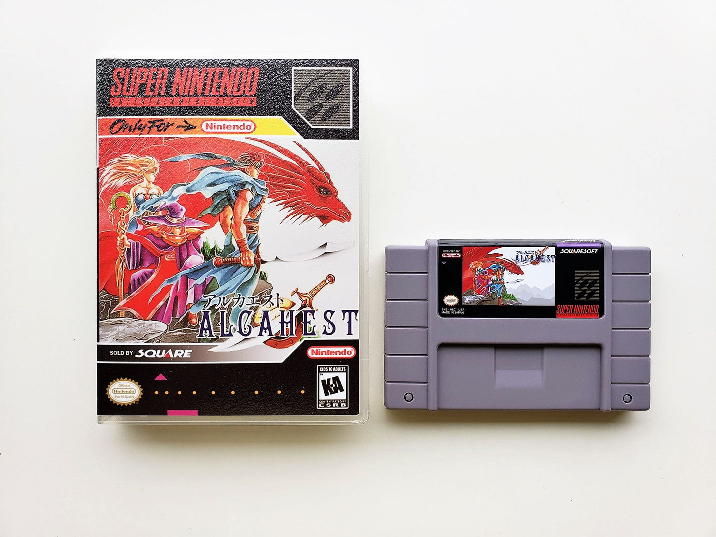 Alcahest - Super Nintendo SNES (English Translated)