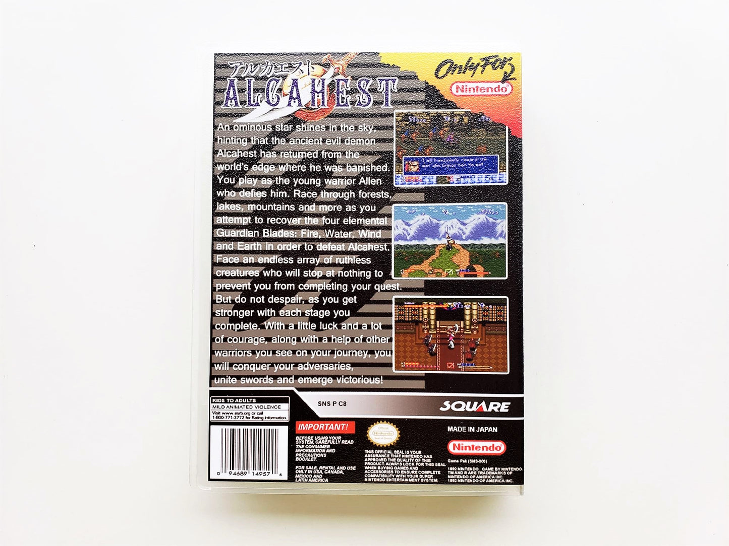 Alcahest - Super Nintendo SNES (English Translated)