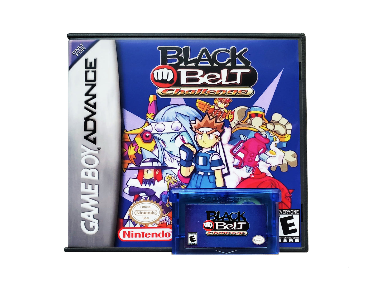 Black Belt Challenge - 2D Fighter (Gameboy Advance GBA)