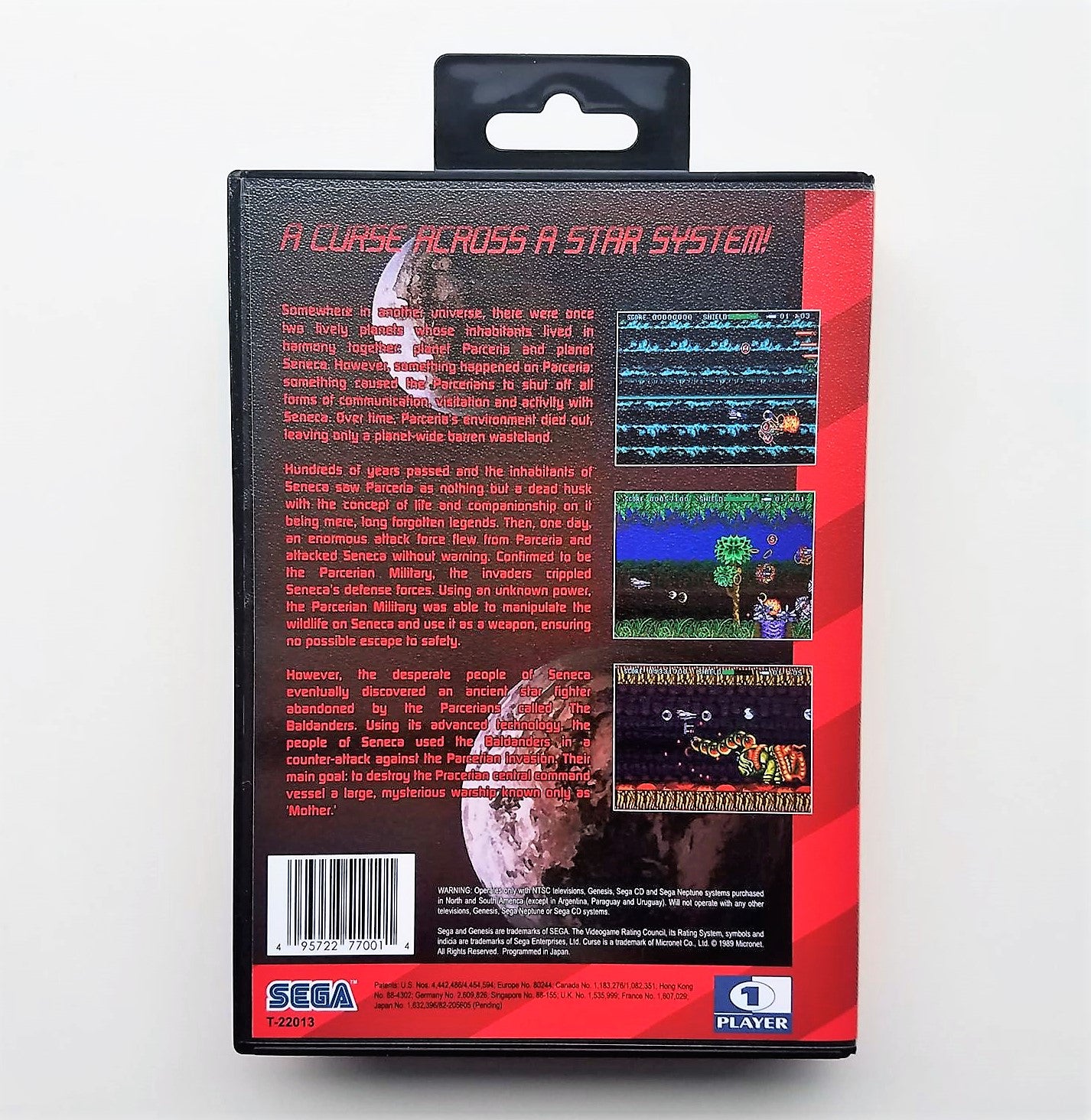 Curse - Space Shooter - (Sega Genesis)