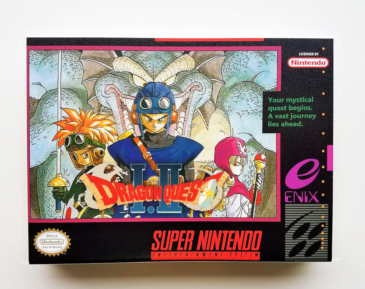 Dragon Quest 1 and 2 - Super Nintendo SNES English Translation