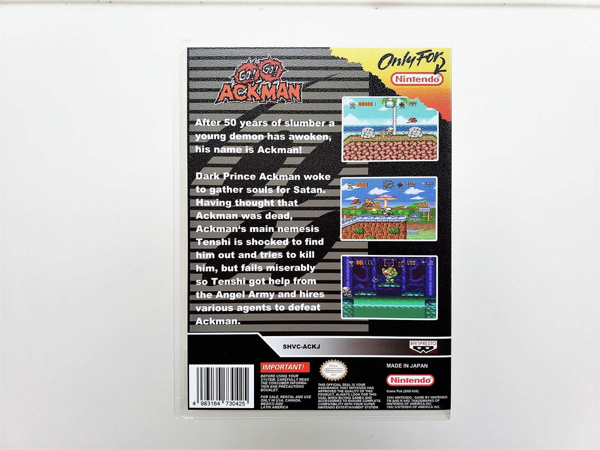 Go Go Ackman - (Super Nintendo SNES)