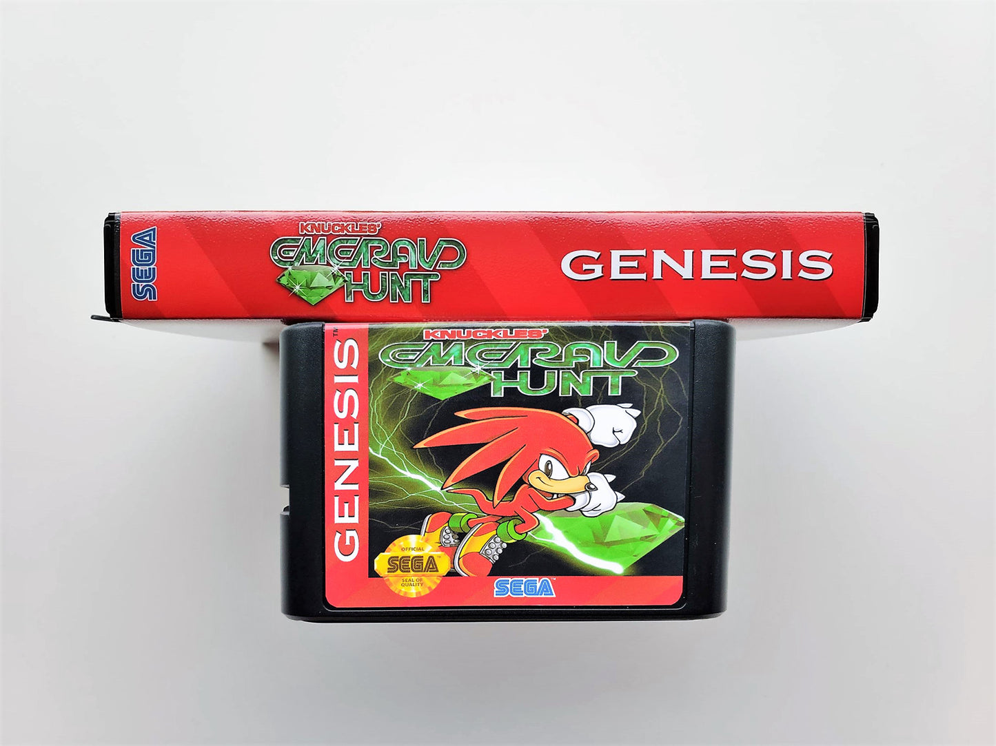 Knuckles Emerald Hunt - (Sega Genesis)