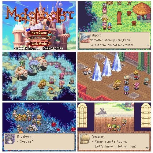 Magical Vacation Cartridge - JRPG (Gameboy Advance GBA)