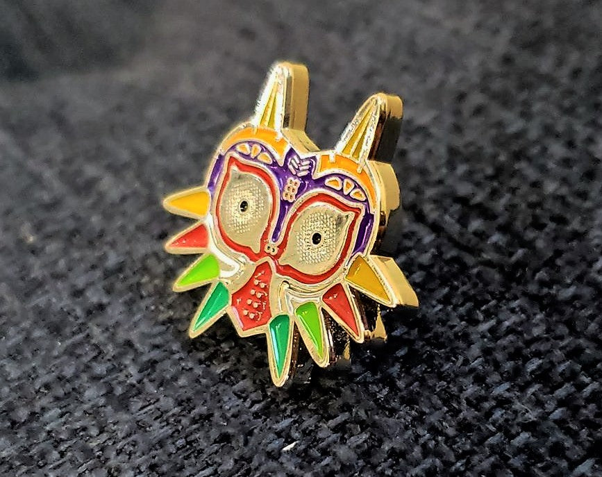 Legend of Zelda Majora's Mask Brooch Pins