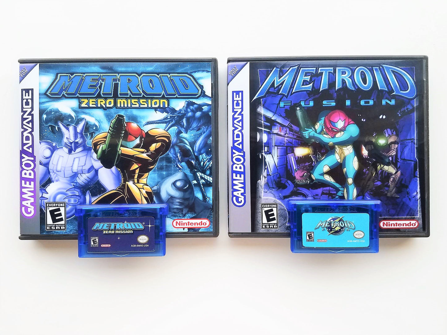 Metroid Fusion & Zero Mission (Gameboy Advance GBA)