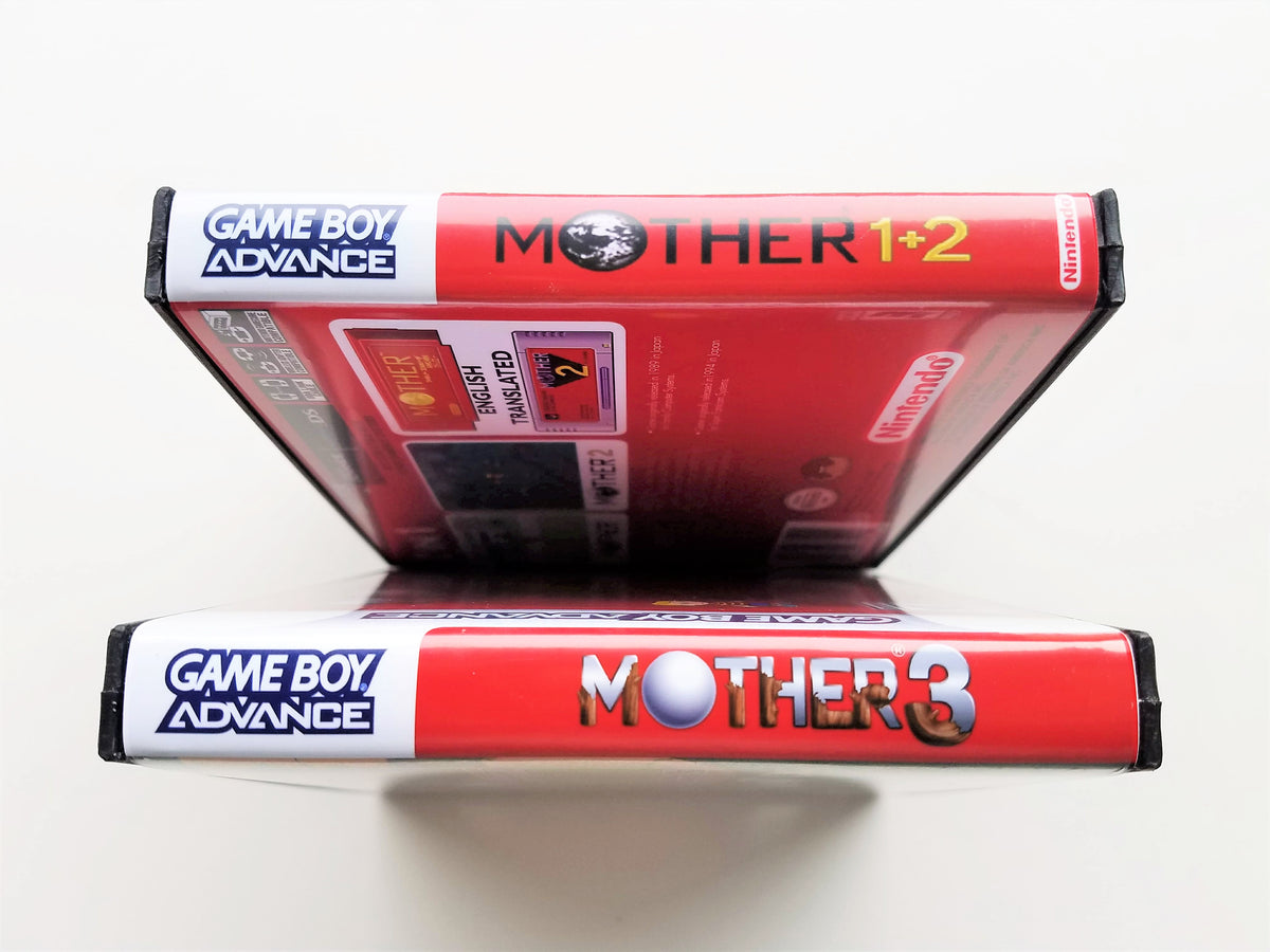 Mother 1 + 2 + 3 Game & Cases (English Translated) Gameboy Advance 