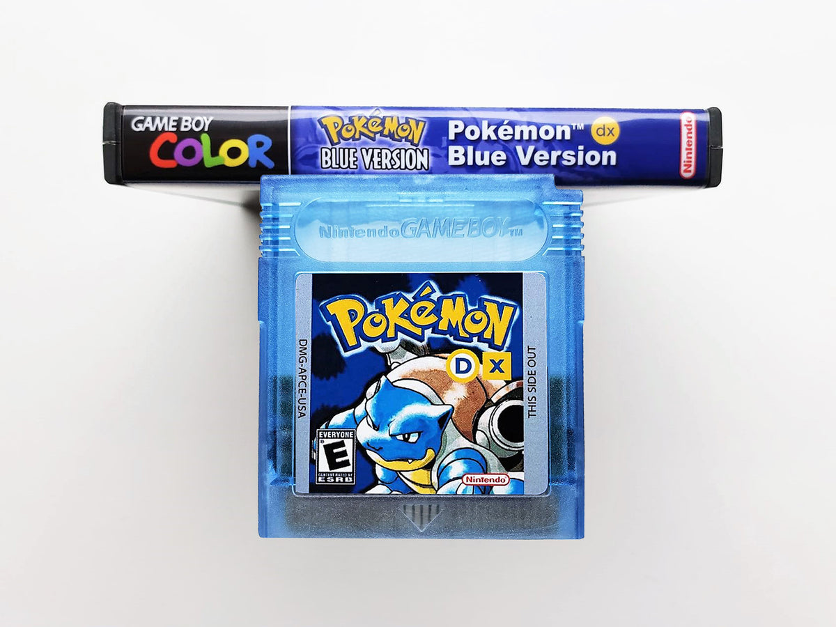 Pokemon Blue DX FULL COLOR UPDATE (Gameboy Color GBC) Custom – Retro  Gamers US
