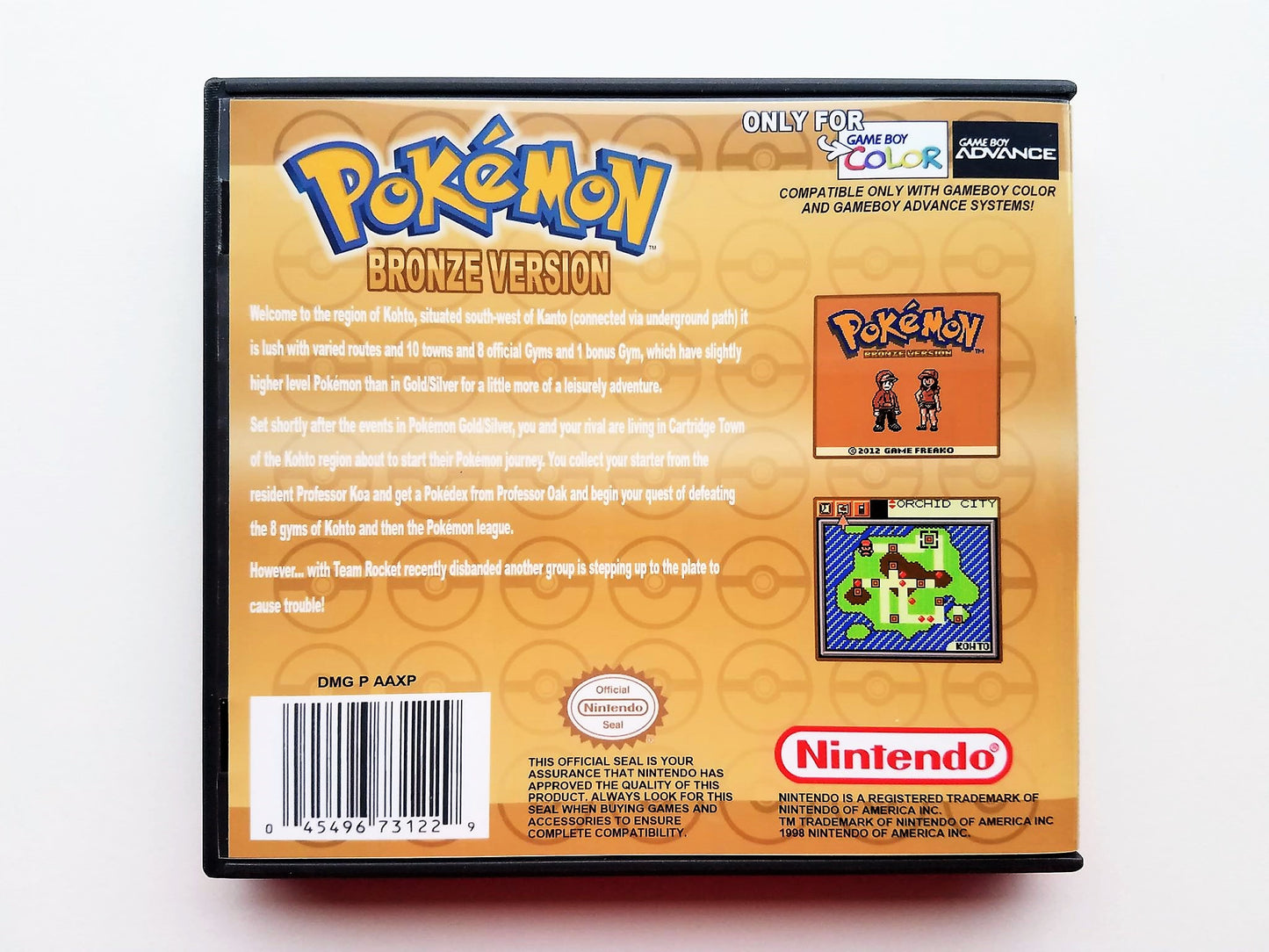 Pokemon Bronze (Gameboy Color GBC)