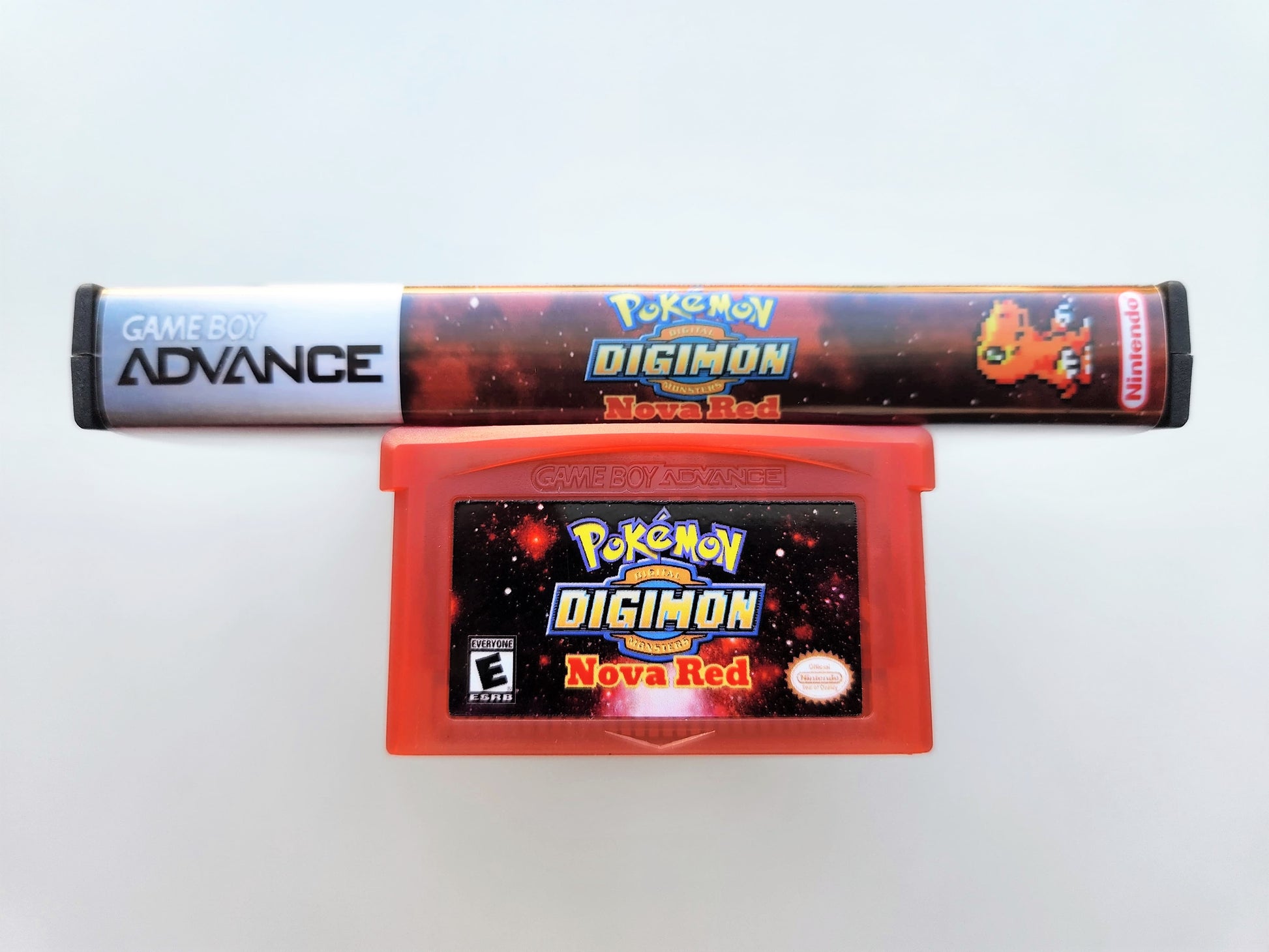 Digimon Pokemon Nova Red Fan Made