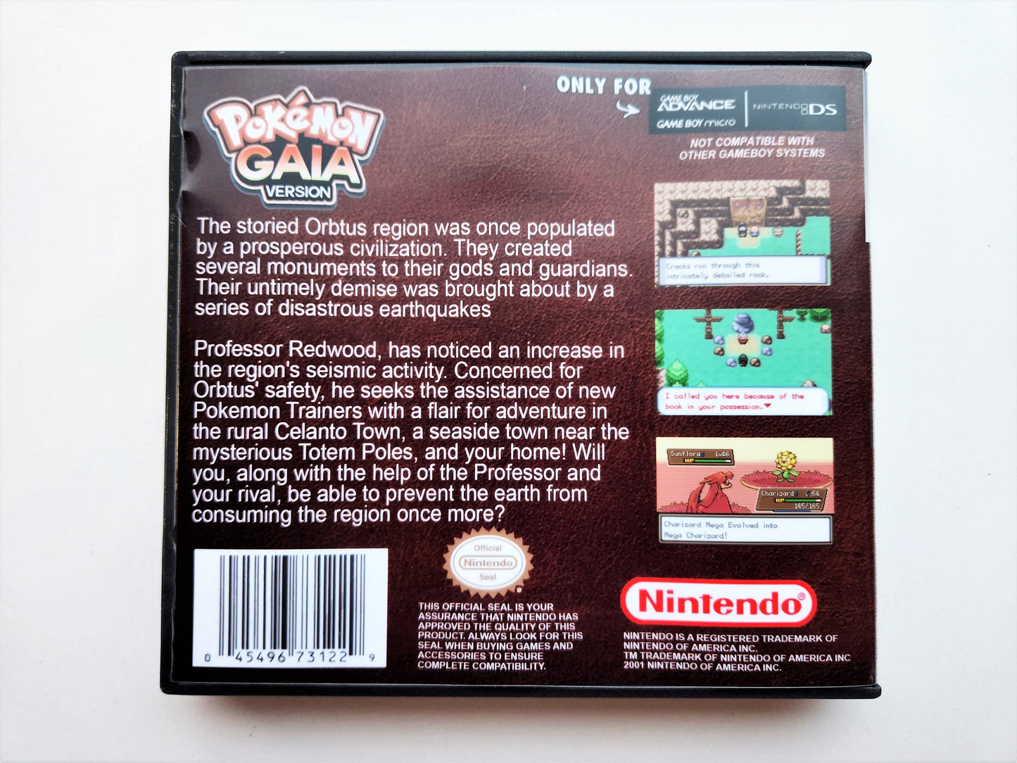 Pokemon Gaia (Gameboy Advance GBA)