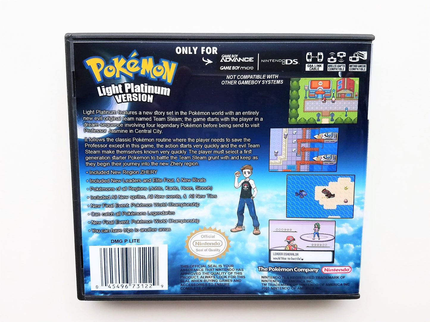 Pokemon Light Platinum (Gameboy Advance GBA)