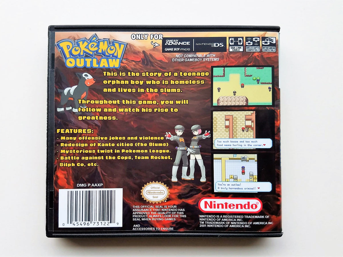 Pokemon Outlaw GBA ROM Download - PokéHarbor