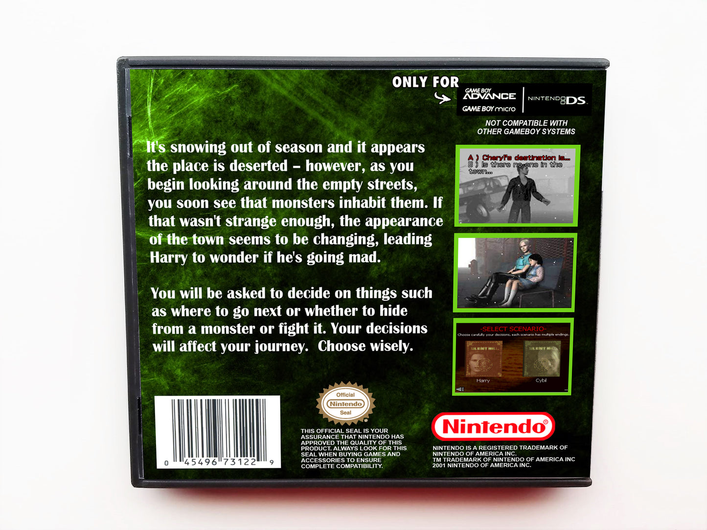 Silent Hill Play Novel (Gameboy Advance GBA)