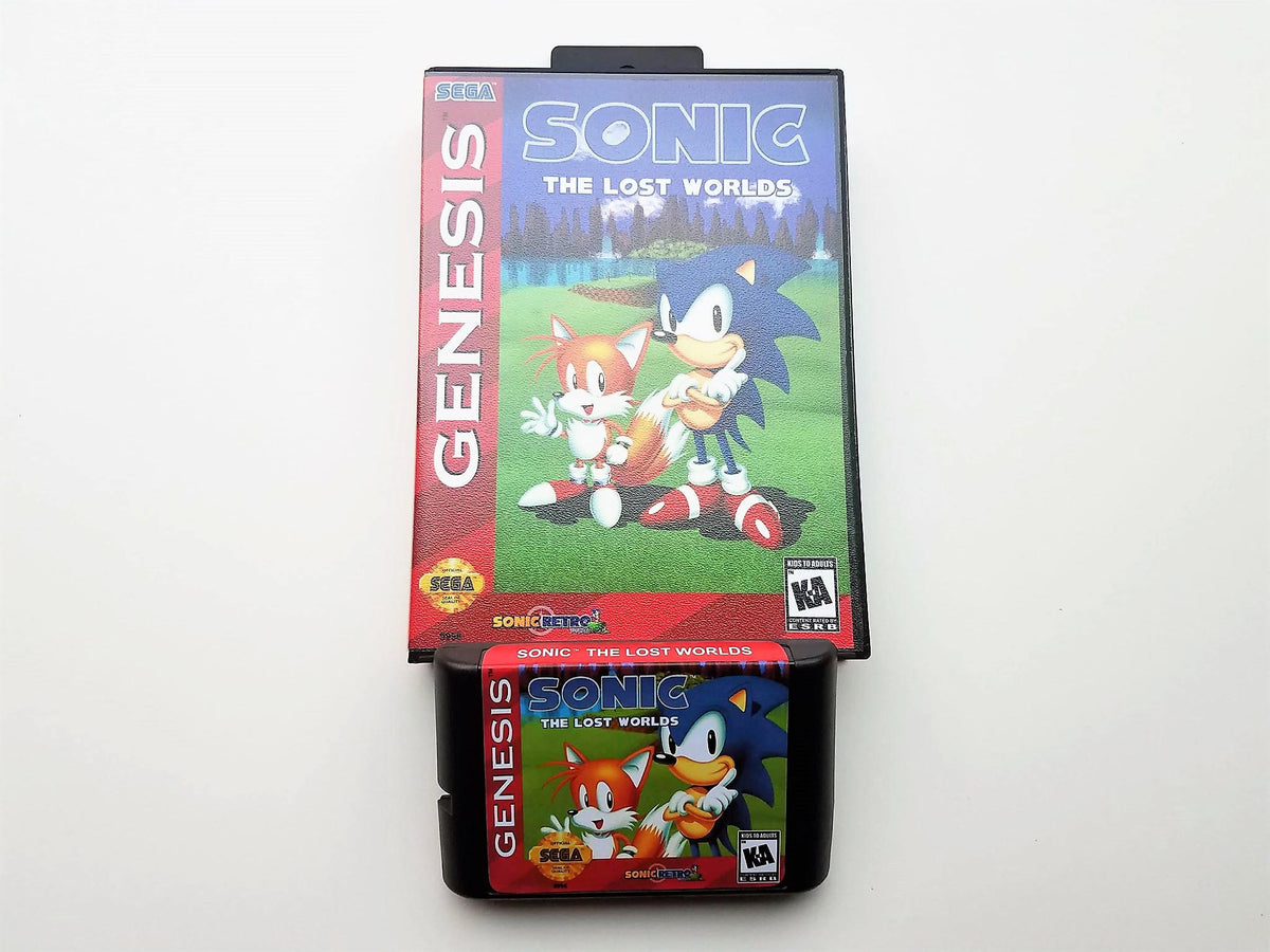 Metal Sonic Hyperdrive Sega Genesis Game Cart 