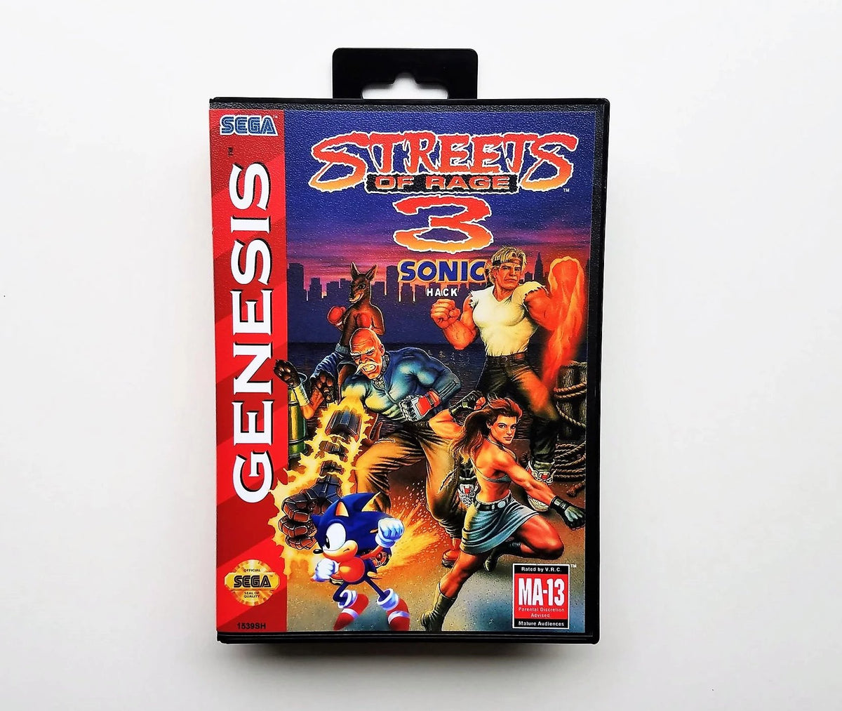 Sonic in Streets of Rage 3 (Sega Genesis) English Custom Rom Hack – Retro  Gamers US