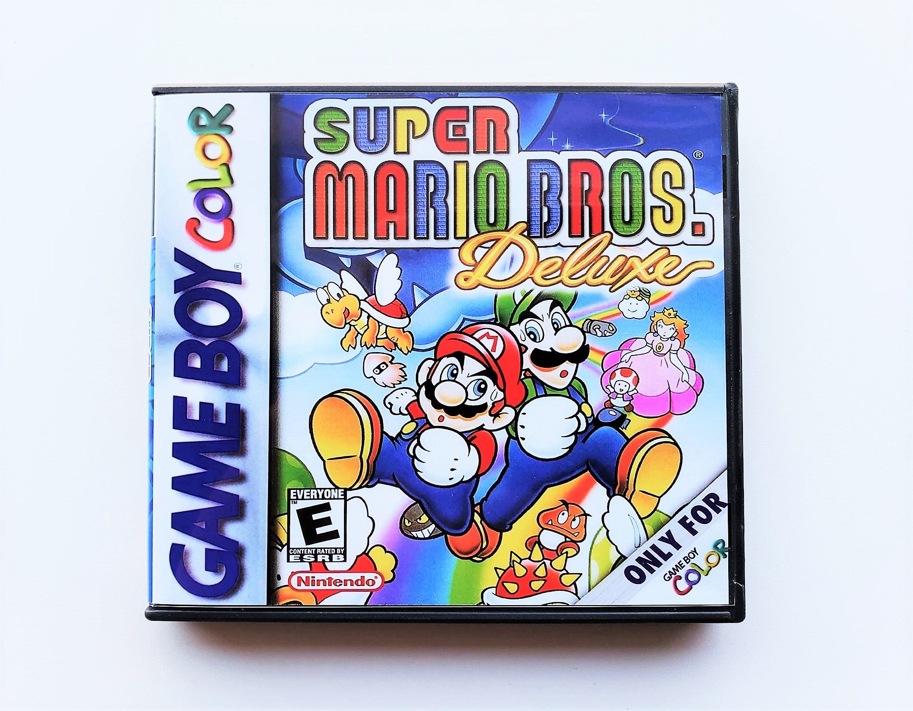 Super 2024 Mario Bros Deluxe for Nintendo Gameboy Color