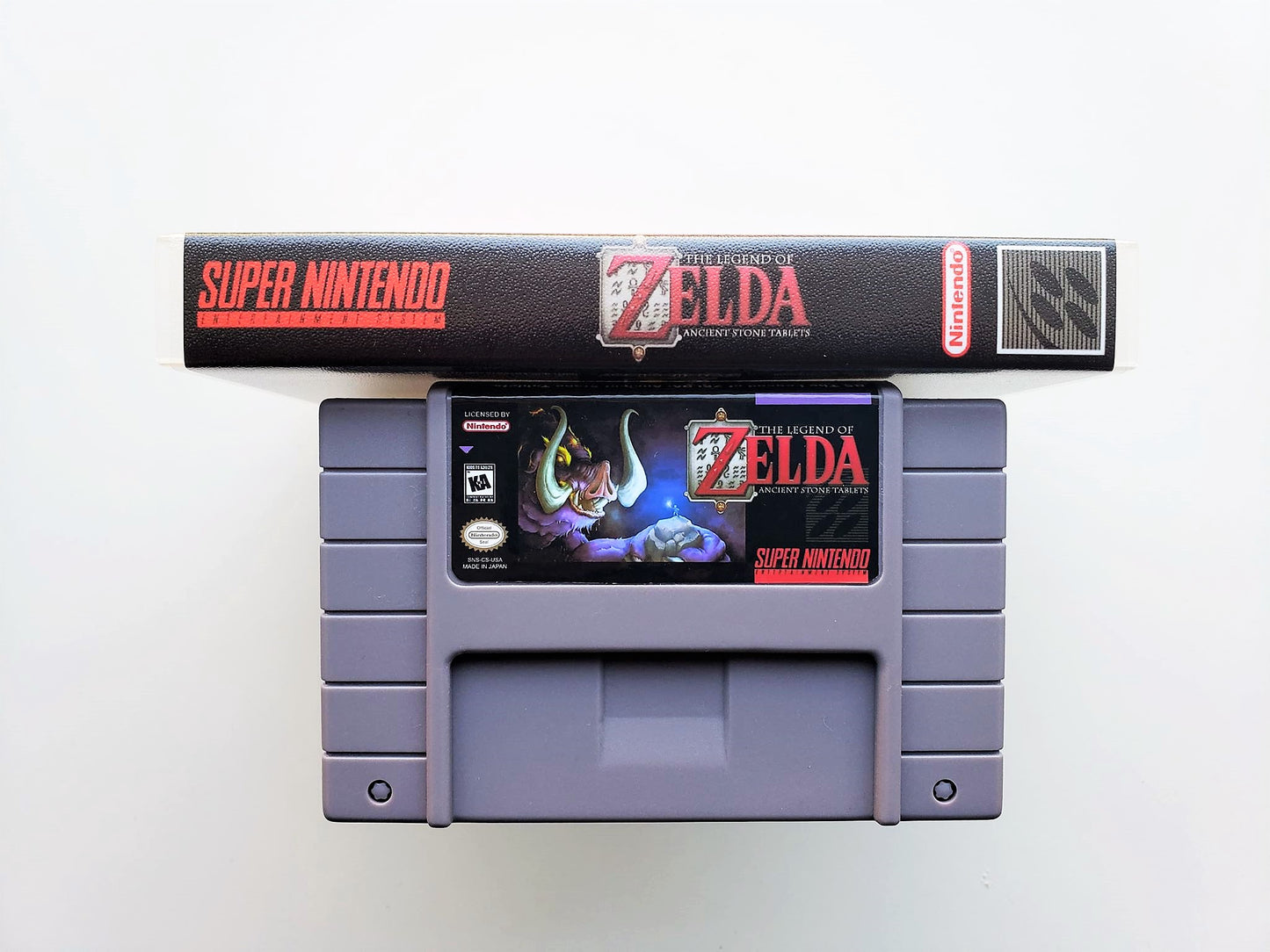 BS The Legend of Zelda Ancient Stone Tablets - (Super Nintendo SNES)