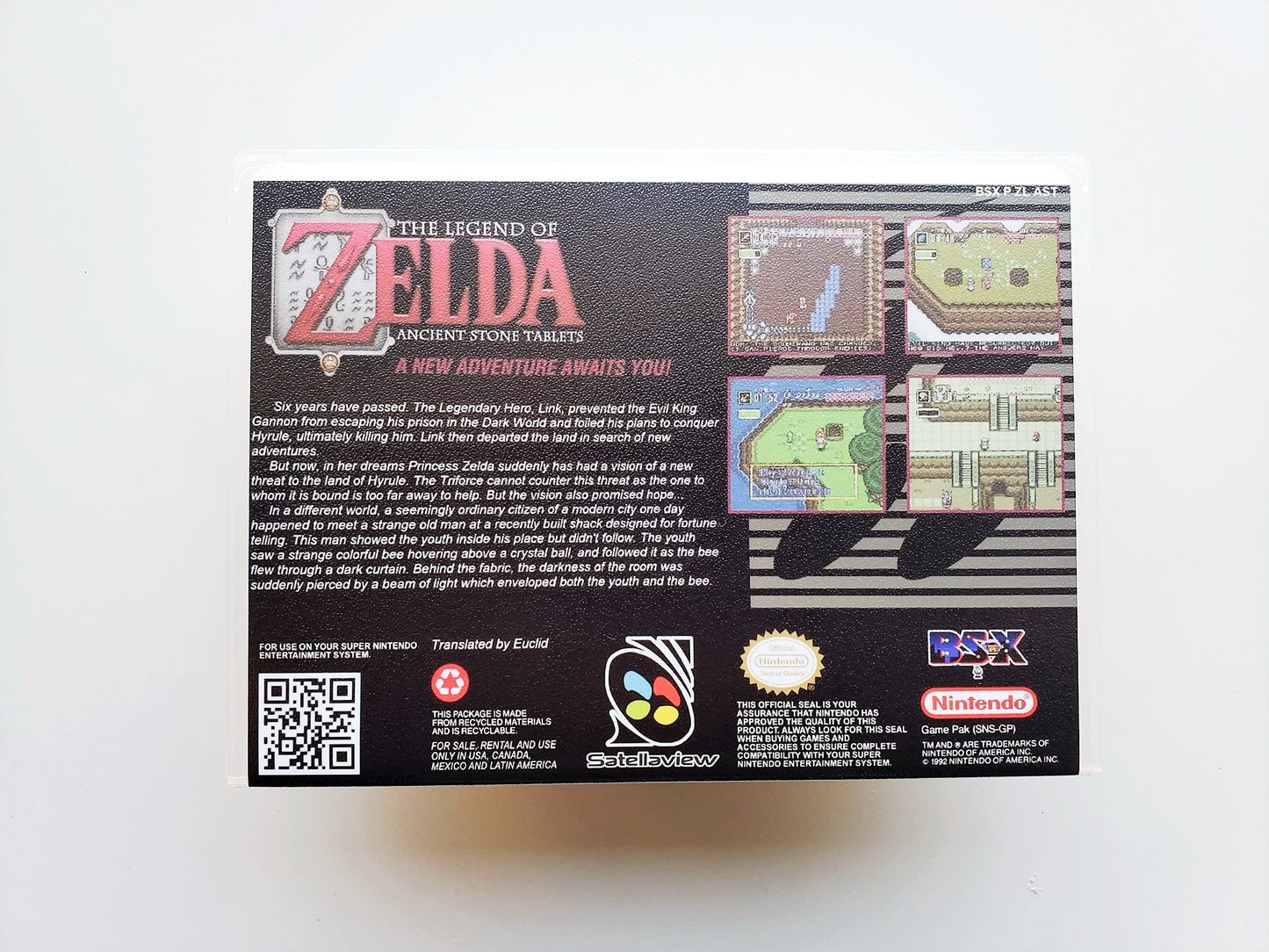 BS The Legend of Zelda Ancient Stone Tablets - (Super Nintendo SNES)