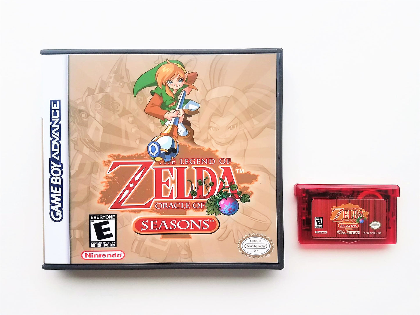 Zelda Oracle of Seasons (Gameboy Advance GBA)