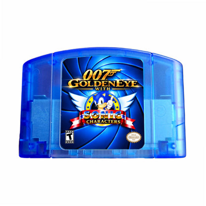 Golden Eye 007 with Sonic Characters (Nintendo 64 N64)