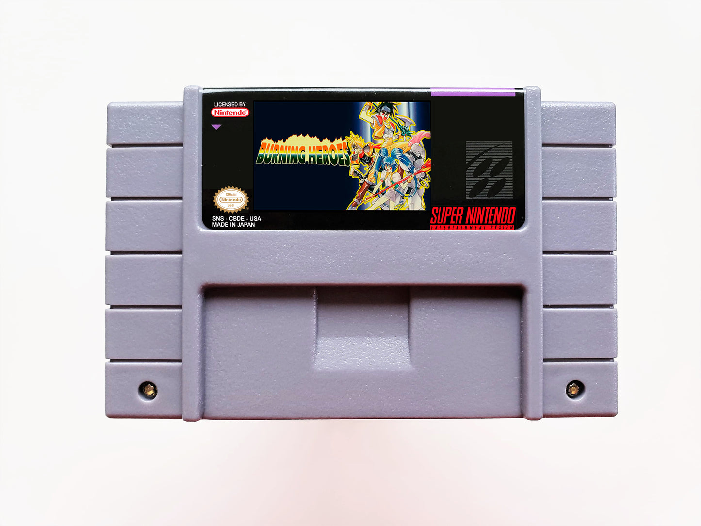 Burning Heroes RPG - (Super Nintendo SNES)