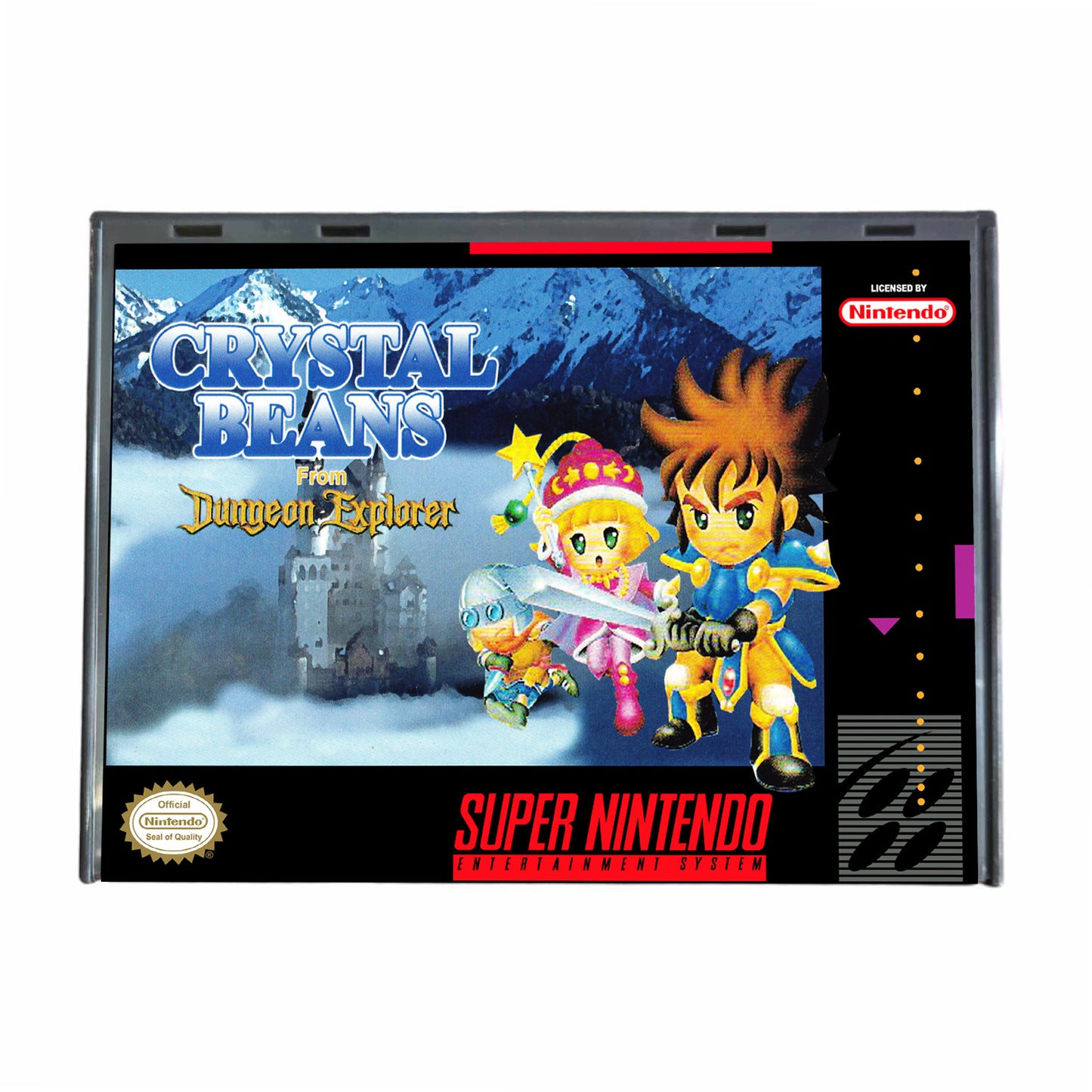 Crystal Beans From Dungeon Explorer - (Super Nintendo SNES)