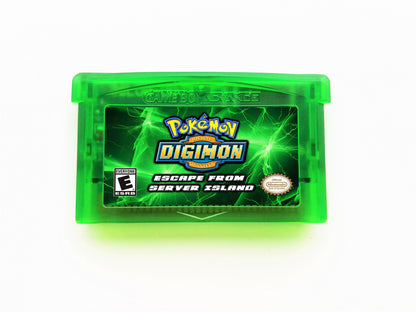 Digimon Escape From Server Island (Pokemon Hack) Gameboy Advance GBA