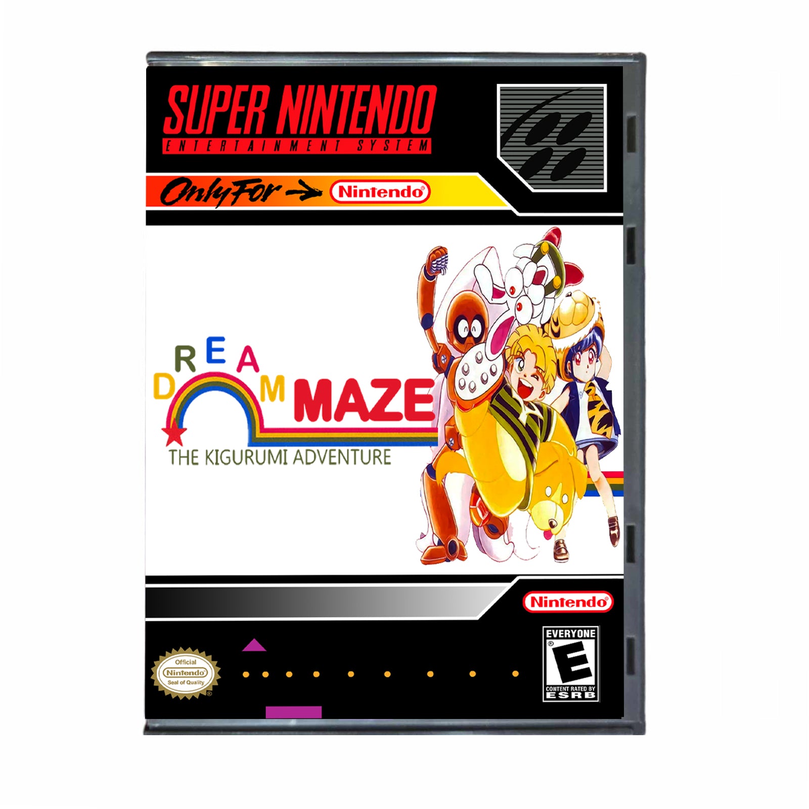 Dream Maze (SNES Super Nintendo) English Translated Retro Gamers US