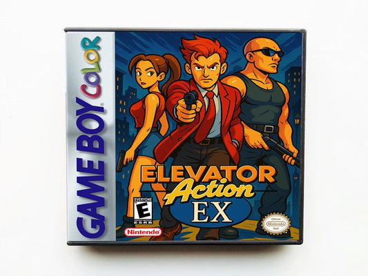 Elevator Action EX (Gameboy Color GBC)