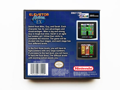 Elevator Action EX (Gameboy Color GBC)