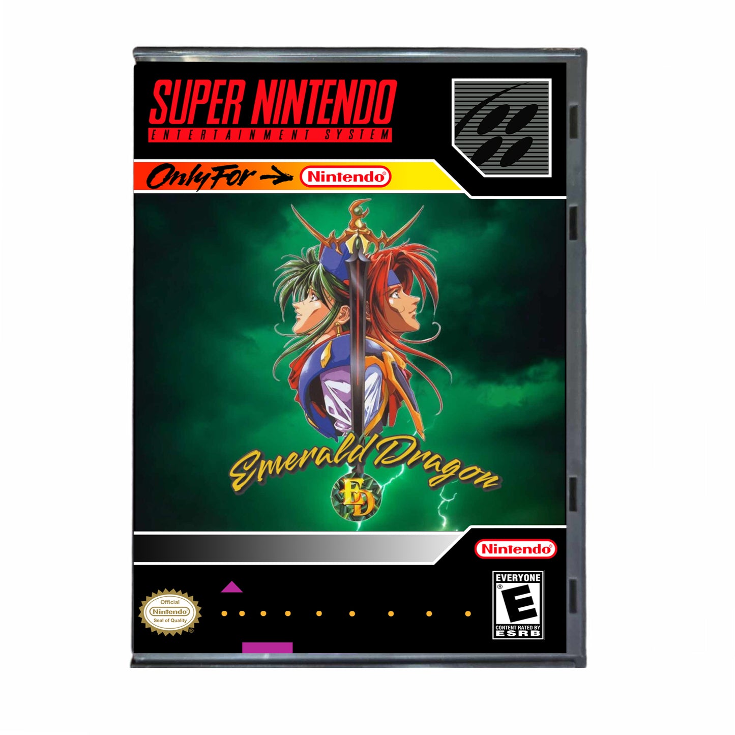 Emerald Dragon - (Super Nintendo SNES)