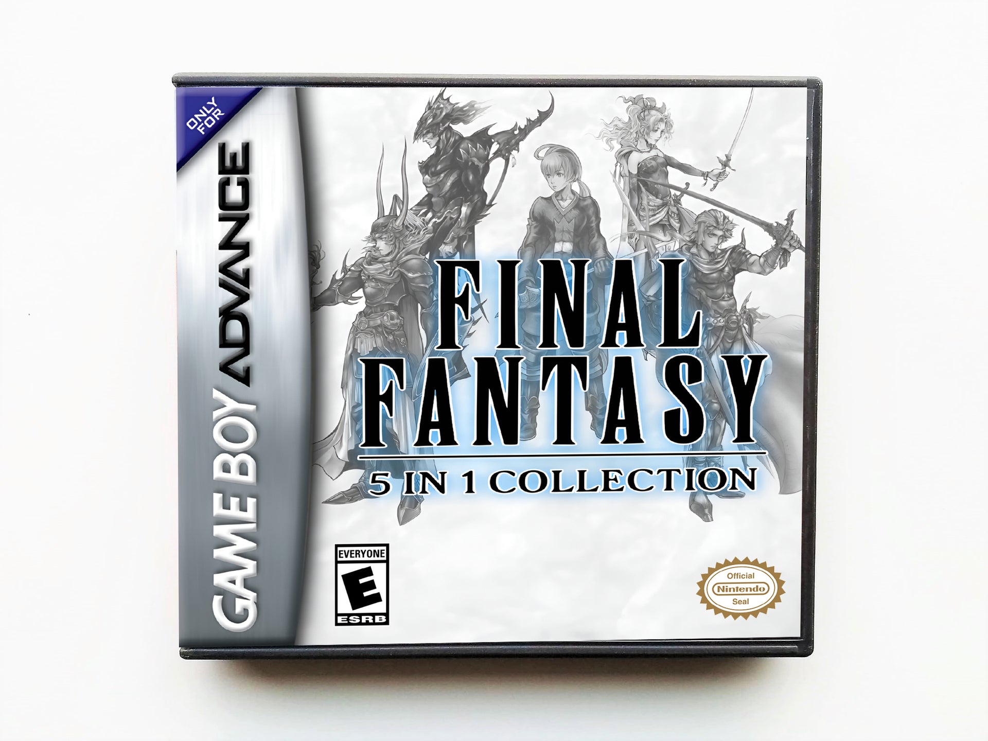 Final Fantasy 5 in 1 Collection Gameboy Advance 1 2 4 5 6 Tactics 