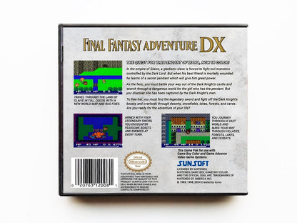 Final Fantasy Adventure DX "Now In Color" (Gameboy Color GBC)