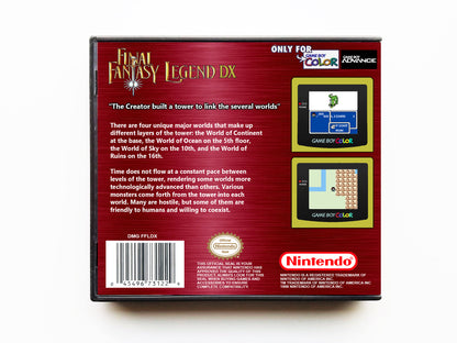 Final Fantasy Legend DX "Now In Color" (Gameboy Color GBC)