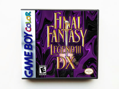 Final Fantasy Legend III DX "Now In Color" (Gameboy Color GBC)