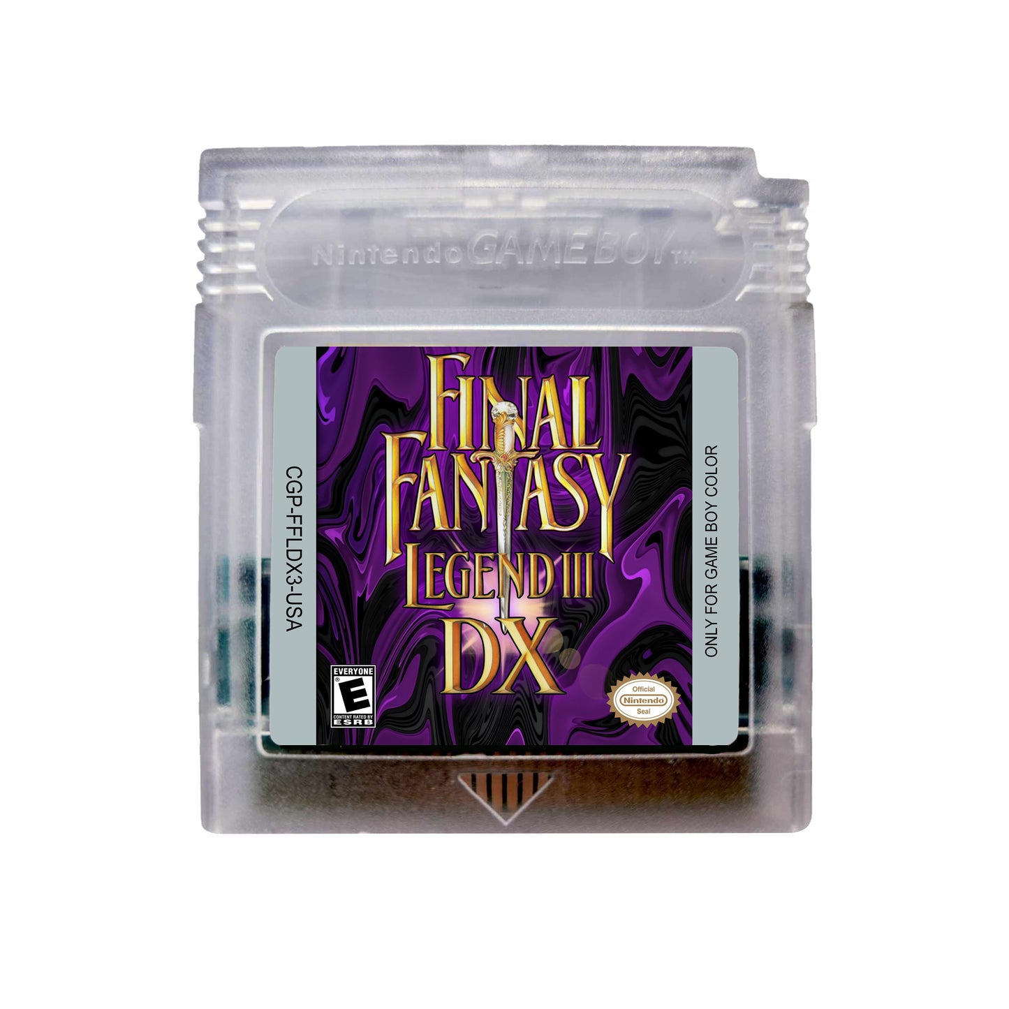 Final Fantasy Legend III DX "Now In Color" (Gameboy Color GBC)