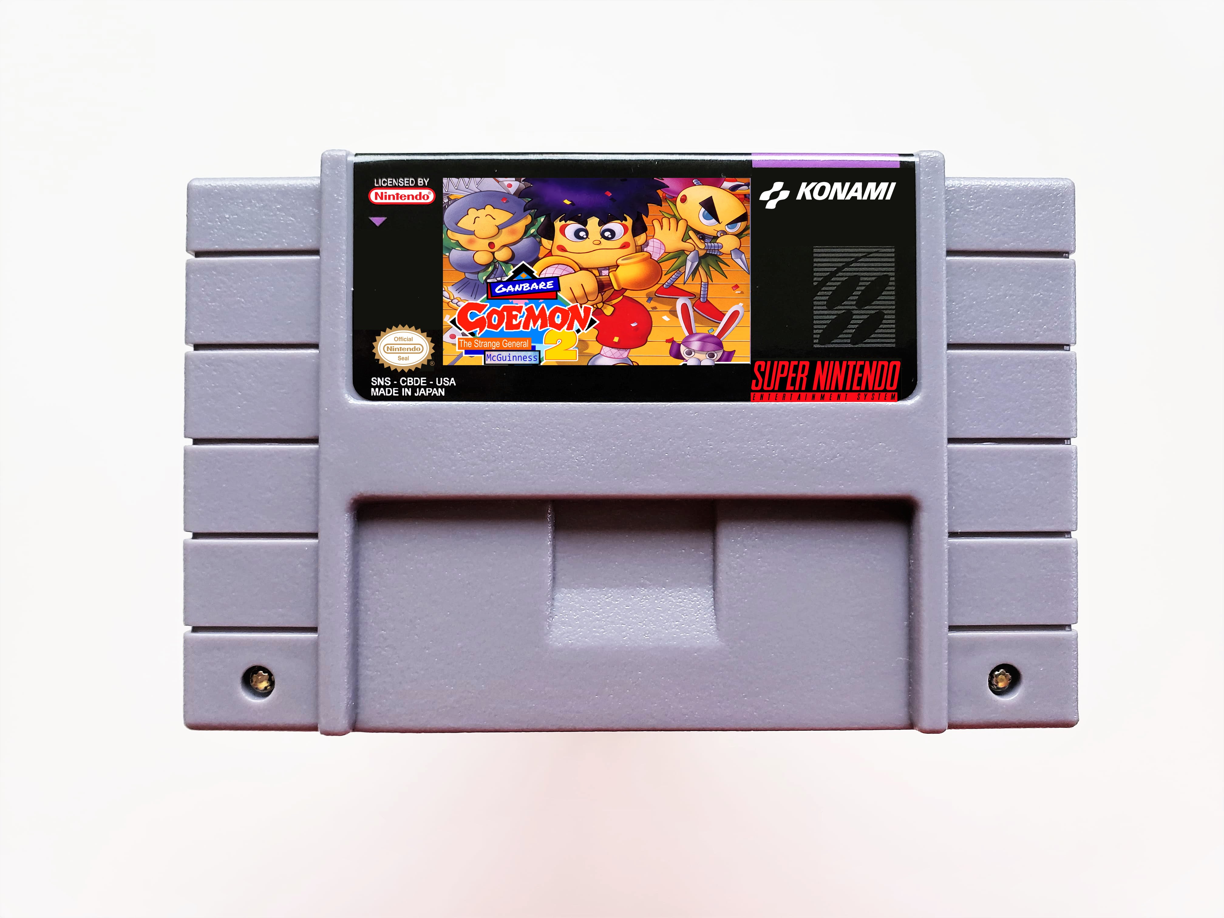 Ganbare Goemon 2 - Super Nintendo SNES English Translated – Retro